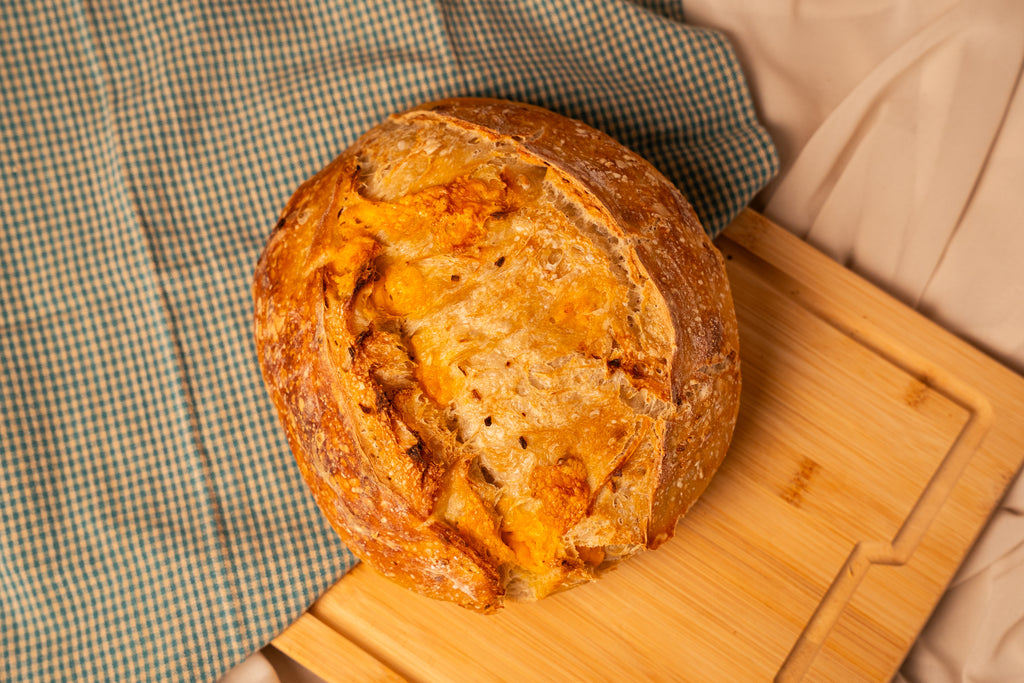 Cheddar and Onion Sourdough