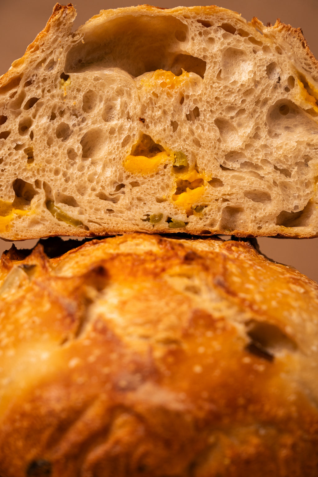 Cheddar Jalapeño Sourdough