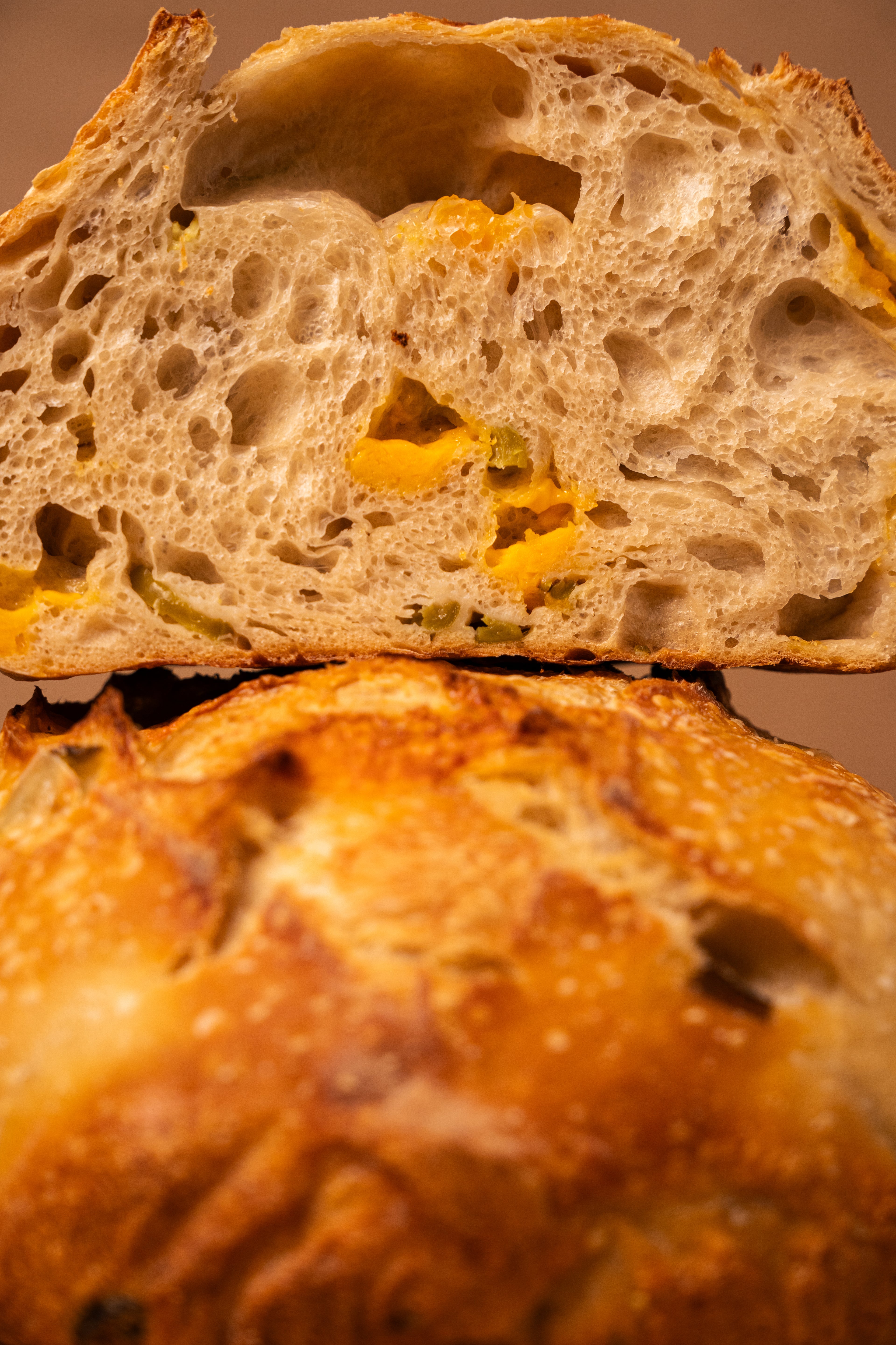 Cheddar Jalapeño Sourdough