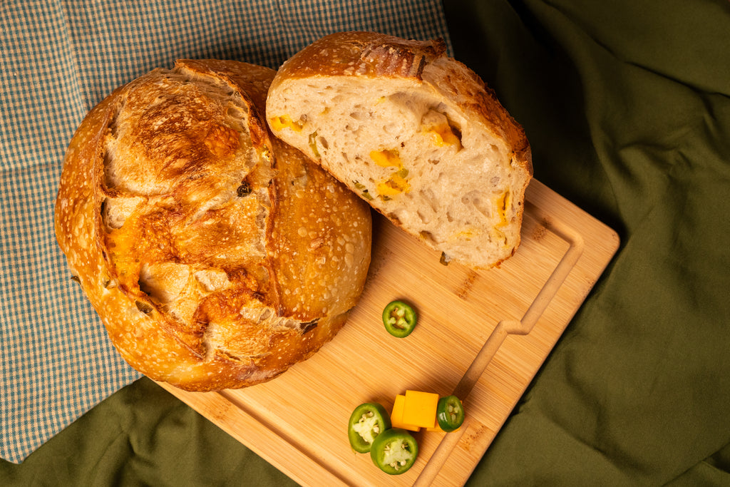 Cheddar Jalapeño Sourdough