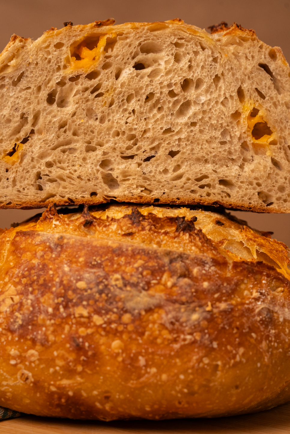 Cheddar and Onion Sourdough
